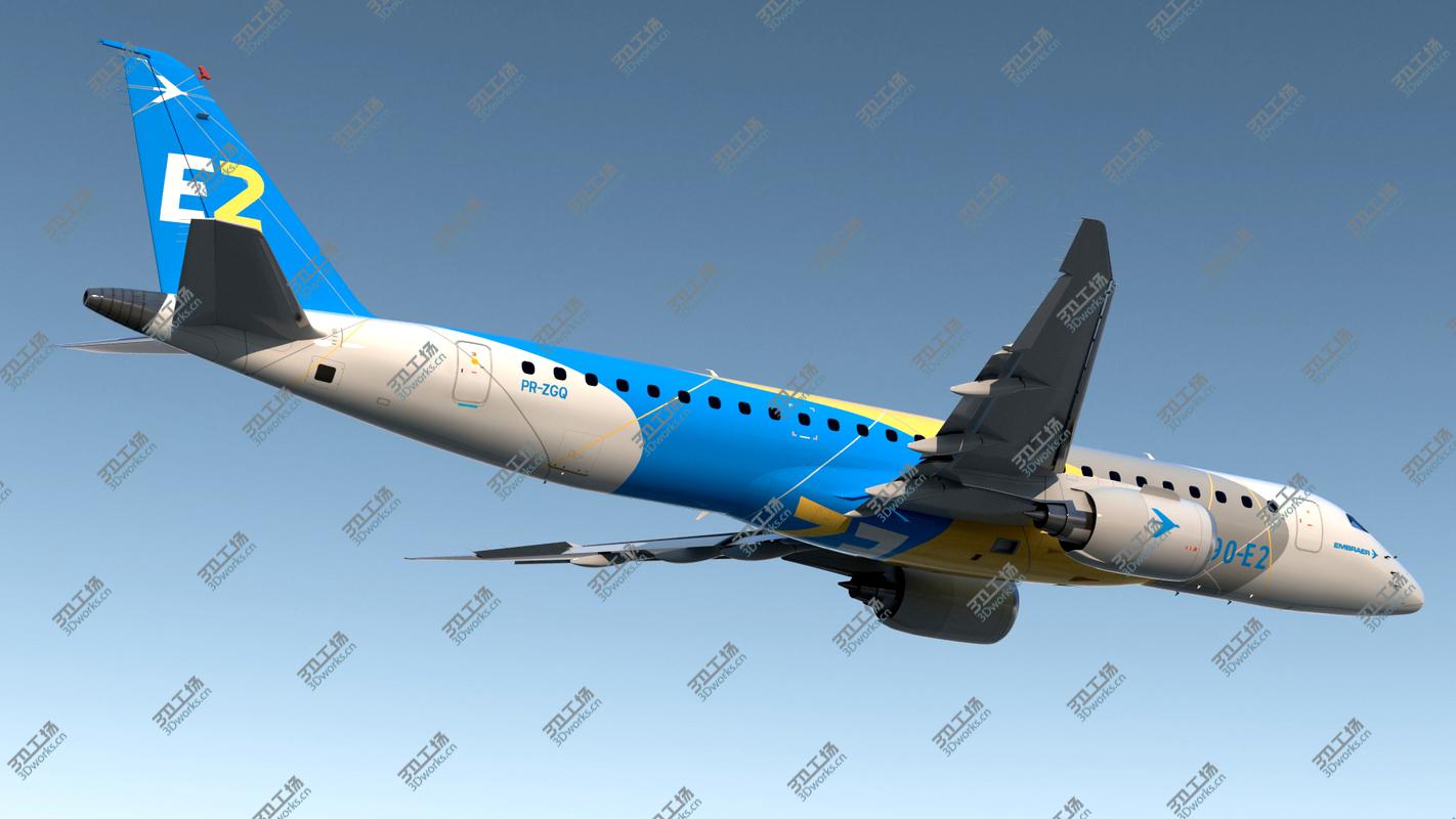 images/goods_img/20210313/Embraer E-Jet E190-E2 3D model/5.jpg